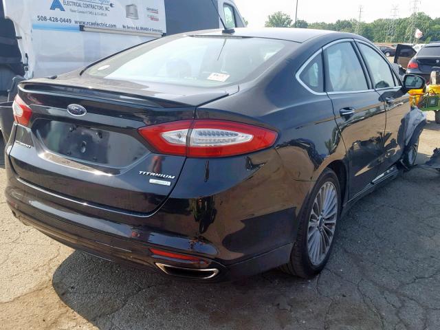 3FA6P0K90GR367465 - 2016 FORD FUSION TIT BLACK photo 4