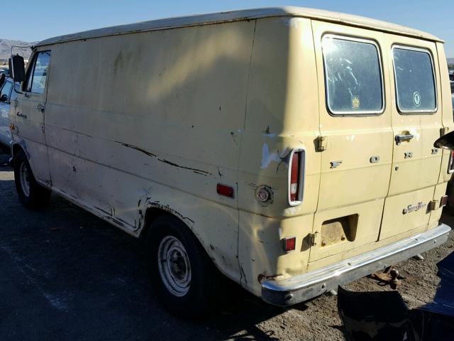 E24GHM84671 - 1972 FORD CLUB WAGON YELLOW photo 3