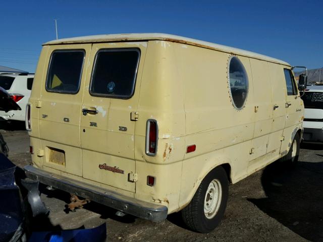 E24GHM84671 - 1972 FORD CLUB WAGON YELLOW photo 4