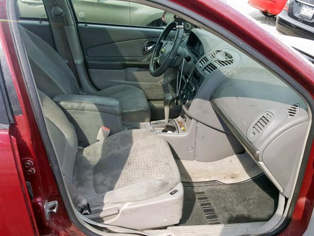 1G1ZT68N47F152834 - 2007 CHEVROLET MALIBU MAX 栗色 照片 5