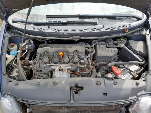 2HGFG12919H538577 - 2009 HONDA CIVIC EXL 蓝色 照片 7