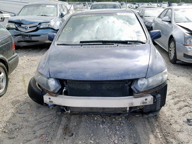 2HGFG12919H538577 - 2009 HONDA CIVIC EXL 蓝色 照片 9