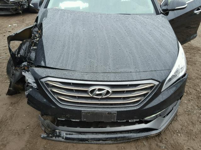 5NPE34AF0HH543564 - 2017 HYUNDAI SONATA SPO BLACK photo 7