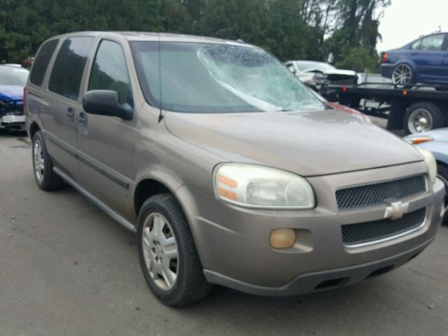 1GNDV23L16D126249 - 2006 CHEVROLET UPLANDER L TAN photo 1