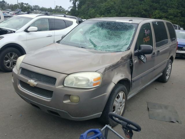 1GNDV23L16D126249 - 2006 CHEVROLET UPLANDER L TAN photo 2