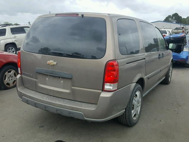 1GNDV23L16D126249 - 2006 CHEVROLET UPLANDER L TAN photo 4