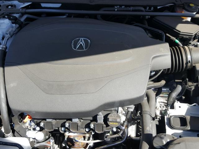 19UUB2F62KA002771 - 2019 ACURA TLX WHITE photo 7