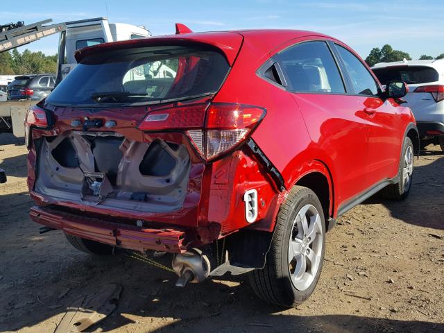 3CZRU6H31JG712375 - 2018 HONDA HR-V LX RED photo 9