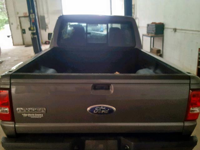 1FTYR14D69PA02609 - 2009 FORD RANGER SUP GRAY photo 6