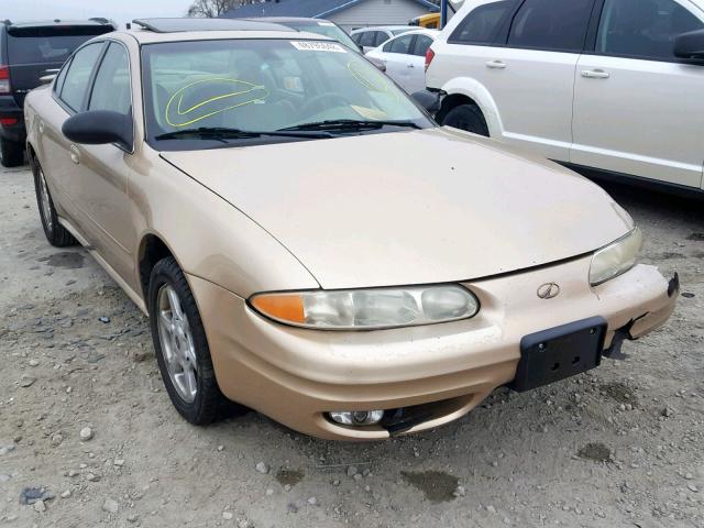 1G3NF52E43C243193 - 2003 OLDSMOBILE ALERO GLS BEIGE photo 1