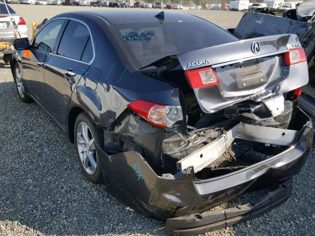 JH4CU2F68CC026257 - 2012 ACURA TSX TECH BLACK photo 3