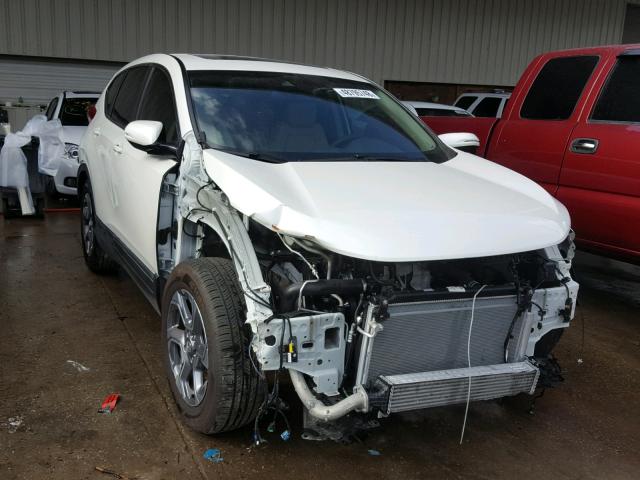 2HKRW1H81JH512344 - 2018 HONDA CR-V EXL WHITE photo 1