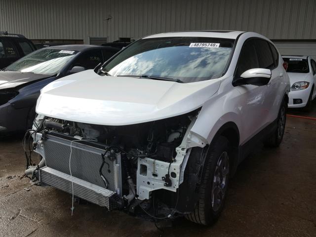 2HKRW1H81JH512344 - 2018 HONDA CR-V EXL WHITE photo 2