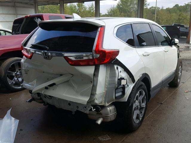 2HKRW1H81JH512344 - 2018 HONDA CR-V EXL WHITE photo 4