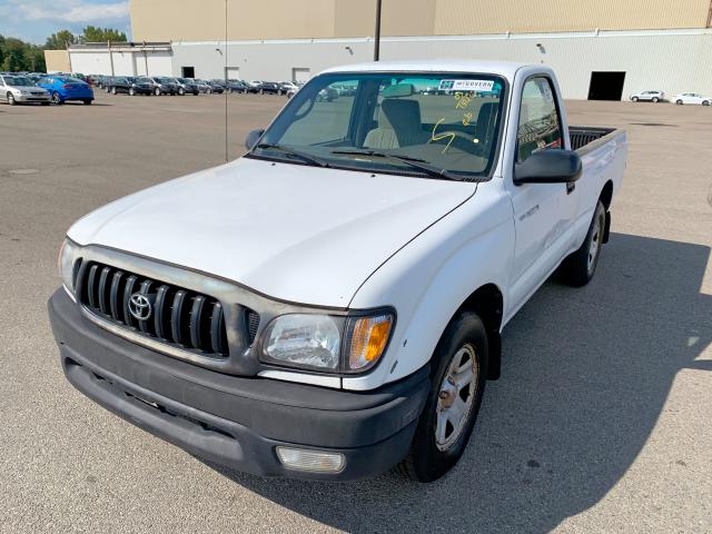 5TENL42N33Z300617 - 2003 TOYOTA TACOMA WHITE photo 1