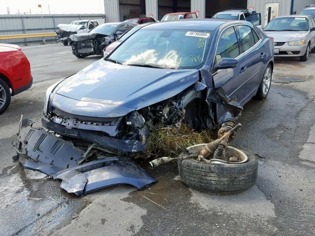 1G11C5SL6FF183340 - 2015 CHEVROLET MALIBU 1LT 蓝色 照片 2