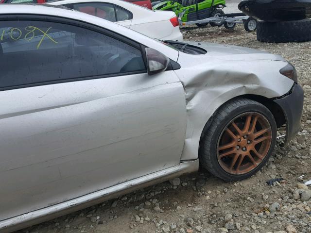 JTKDE177960097826 - 2006 TOYOTA SCION TC Boz foto 9