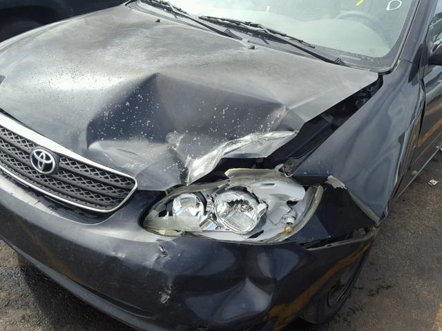 1NXBR32E15Z497791 - 2005 TOYOTA COROLLA CE BLACK photo 9