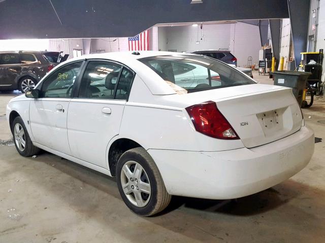 1G8AJ55FX6Z154998 - 2006 SATURN ION LEVEL WHITE photo 3