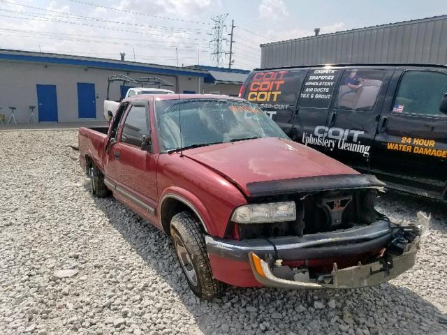 1GCCS19W528249872 - 2002 CHEVROLET S TRUCK S1 RED photo 1