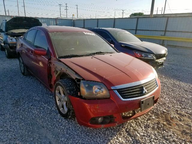 4A3AB46S19E004554 - 2009 MITSUBISHI GALANT SPO RED photo 1