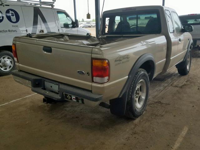 1FTZR15V1XPB07440 - 1999 FORD RANGER SUP TAN photo 4