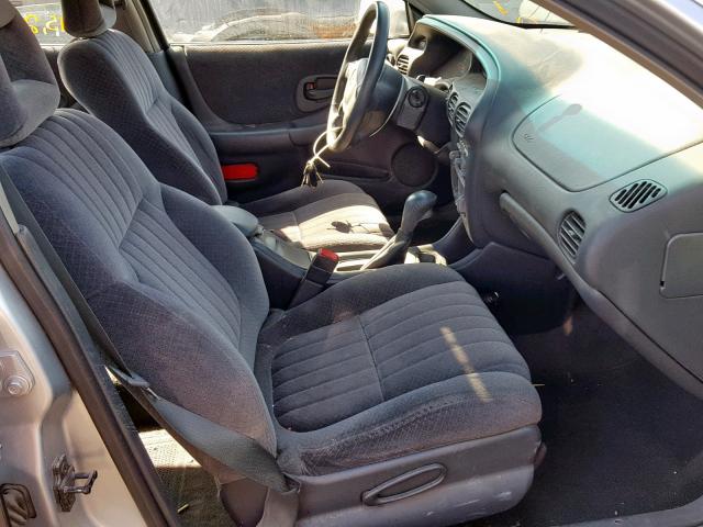 1G2WP52K91F226042 - 2001 PONTIAC GRAND PRIX SILVER photo 5