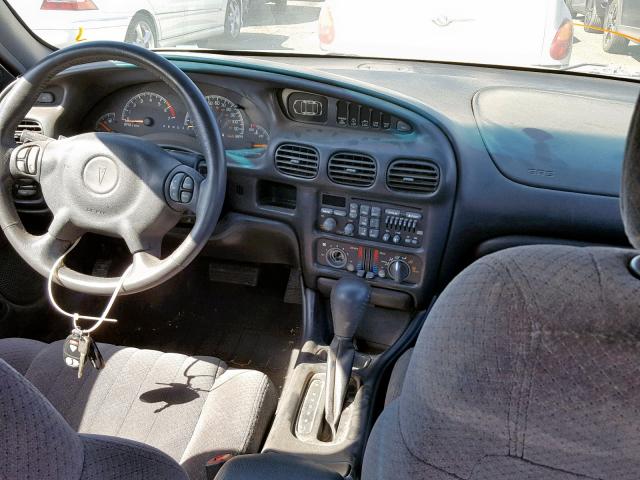 1G2WP52K91F226042 - 2001 PONTIAC GRAND PRIX SILVER photo 9