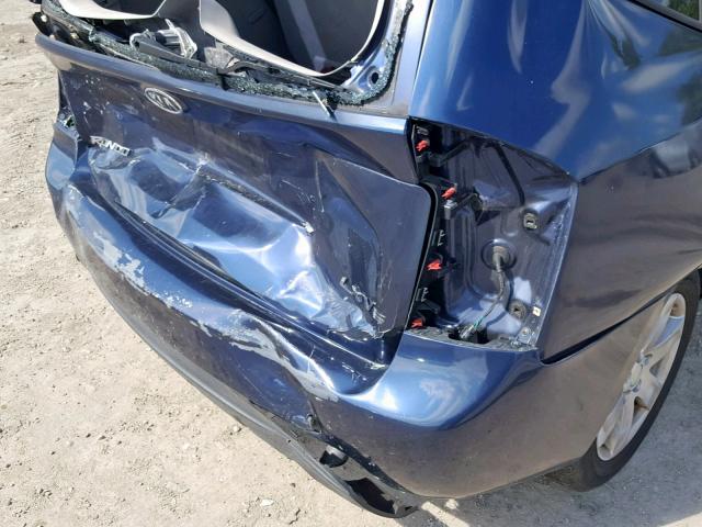 KNAFG526387129404 - 2008 KIA RONDO LX BLUE photo 9