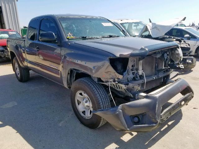 5TFTX4GN9EX035913 - 2014 TOYOTA TACOMA PRE GRAY photo 1