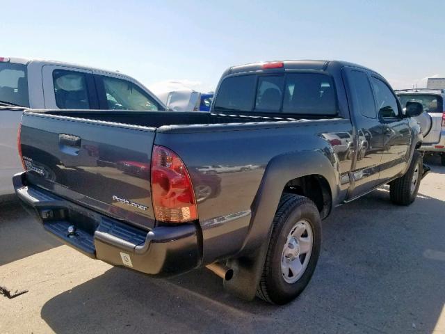 5TFTX4GN9EX035913 - 2014 TOYOTA TACOMA PRE GRAY photo 4