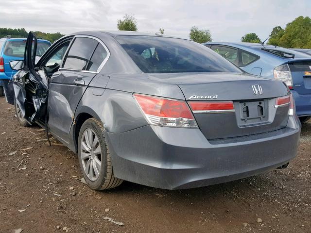 1HGCP2F88CA181169 - 2012 HONDA ACCORD EXL GRAY photo 3