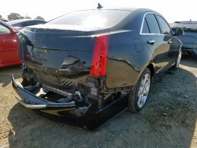 1G6AA5RX2E0108371 - 2014 CADILLAC ATS BLACK photo 4