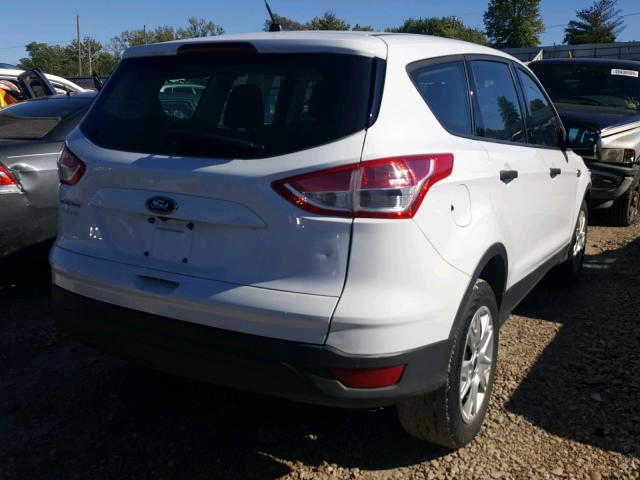 1FMCU0F72EUB08296 - 2014 FORD ESCAPE S WHITE photo 4