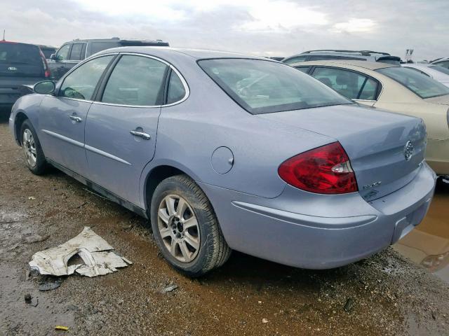 2G4WC552361287867 - 2006 BUICK LACROSSE C BLUE photo 3