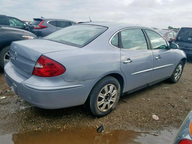 2G4WC552361287867 - 2006 BUICK LACROSSE C BLUE photo 4