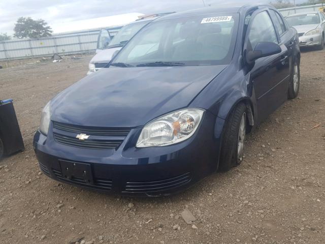 1G1AF5F54A7151296 - 2010 CHEVROLET COBALT 2LT BLUE photo 2