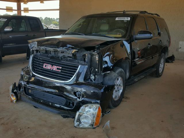 1GKFC13J27R156109 - 2007 GMC YUKON BLACK photo 2