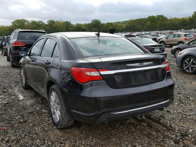 1C3CCBAB8EN167849 - 2014 CHRYSLER 200 LX BLACK photo 3