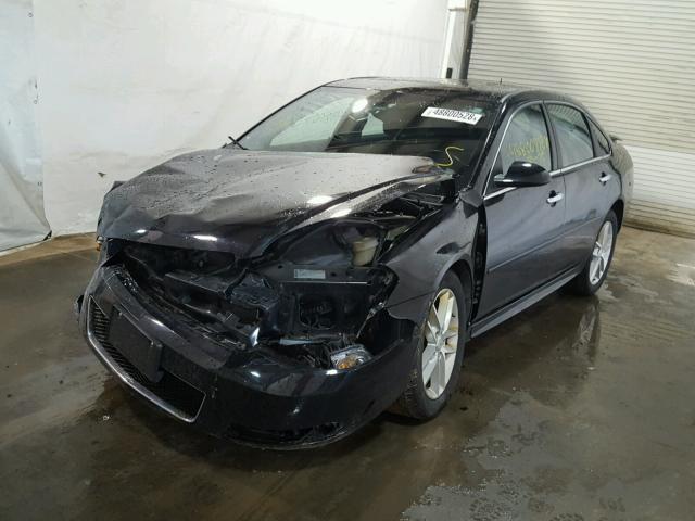 2G1WC5E39E1163462 - 2014 CHEVROLET IMPALA LIM BLACK photo 2