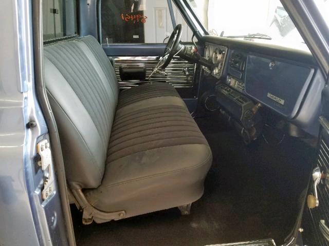 CE140A125792 - 1970 CHEVROLET C-10 BLUE photo 5