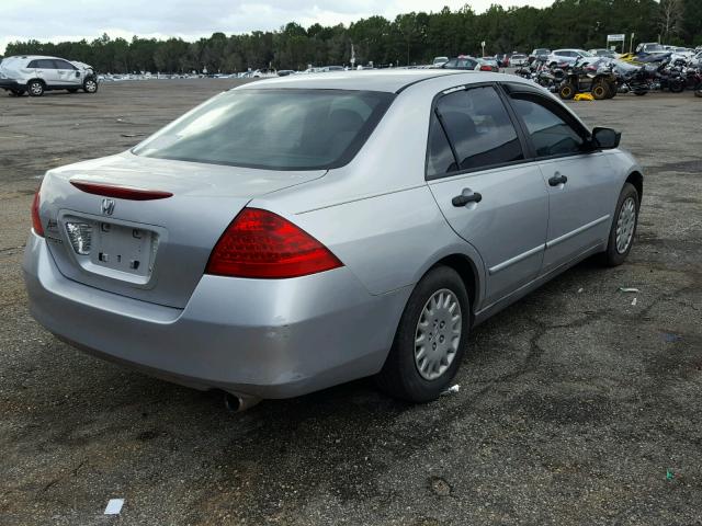 1HGCM55136A159860 - 2006 HONDA ACCORD VAL SILVER photo 4