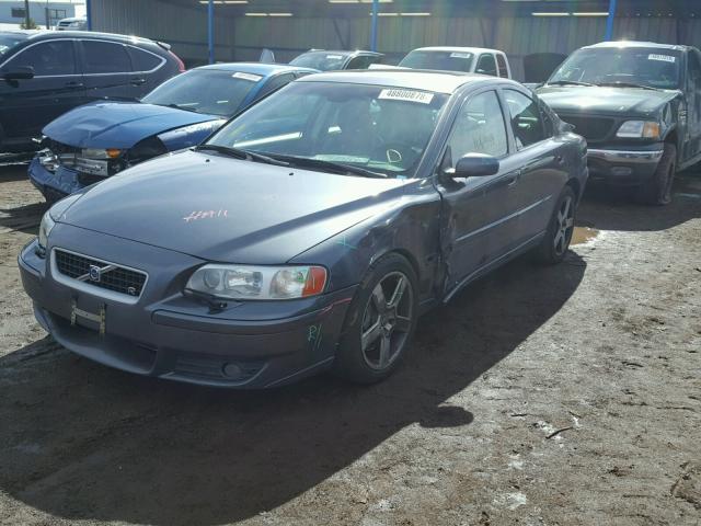 YV1RH527052446209 - 2005 VOLVO S60 R GRAY photo 2