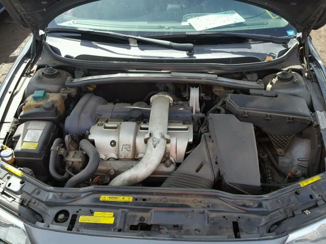 YV1RH527052446209 - 2005 VOLVO S60 R GRAY photo 7