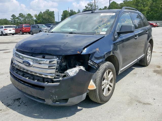 2FMDK36C48BA23365 - 2008 FORD EDGE SE BLUE photo 2