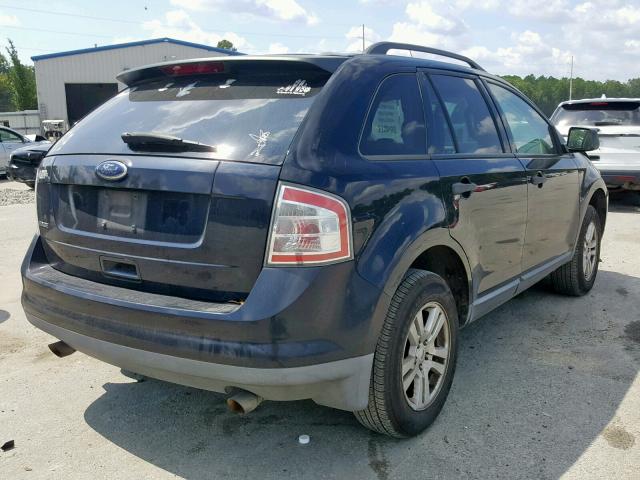 2FMDK36C48BA23365 - 2008 FORD EDGE SE BLUE photo 4