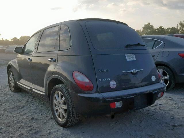 3A4GY5F99AT131923 - 2010 CHRYSLER PT CRUISER BLACK photo 3