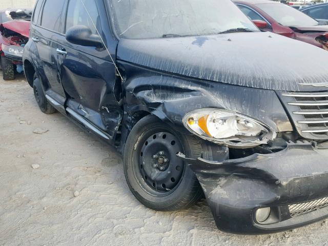 3A4GY5F99AT131923 - 2010 CHRYSLER PT CRUISER BLACK photo 9