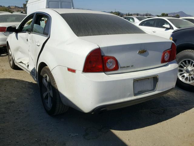 1G1ZC5E18BF362454 - 2011 CHEVROLET MALIBU 1LT თეთრი ფოტო 3