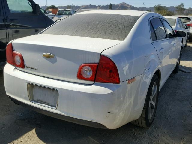 1G1ZC5E18BF362454 - 2011 CHEVROLET MALIBU 1LT თეთრი ფოტო 4